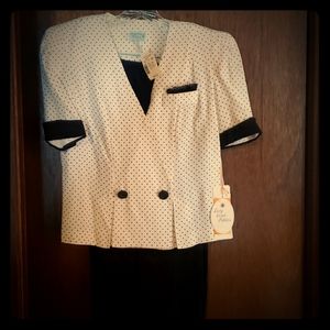 Lady Carol Petites NWT Vintage Skirt and Top